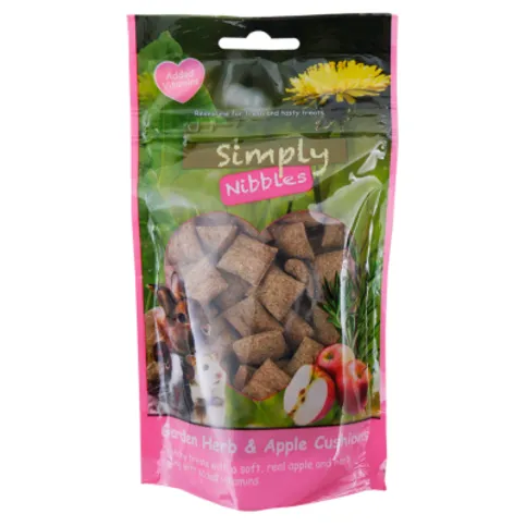 Rosewood Simply Nibbles Garden Herb & Apple Cushions 50g