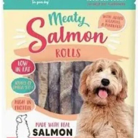 Smart Salmon  Skin Rolls 16PCK