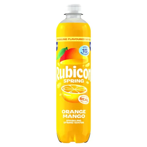 Rubicon Orange Mango Sparkling Spring Water 500ml
