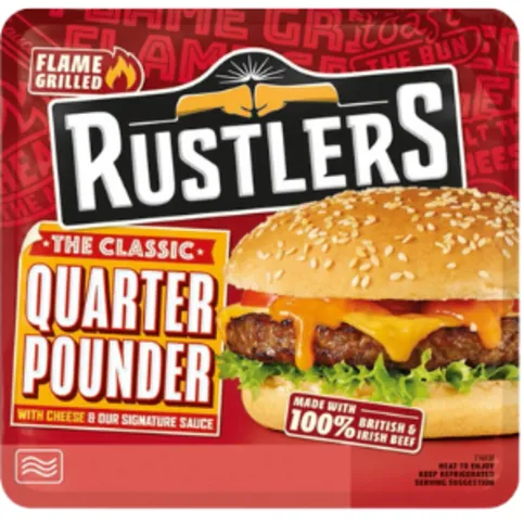 Rustlers The Classic Quarter Pounder 190g