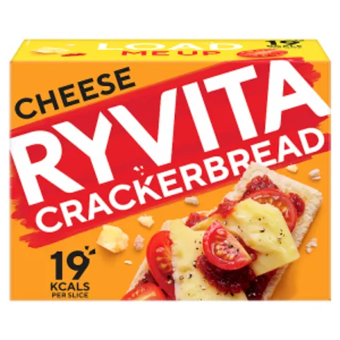 Ryvita Cheese Flavour Crackerbread 125g