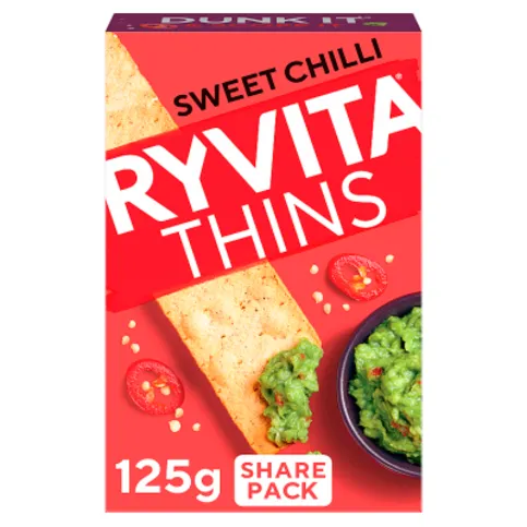 Ryvita Thins Sweet Chilli 125g