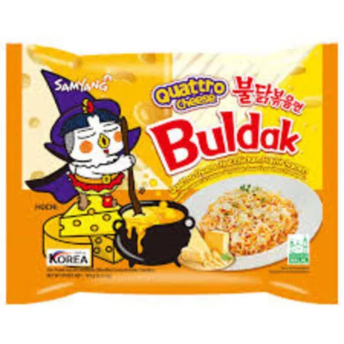 Samyang Buldak Quattro Cheese Ramen 145g