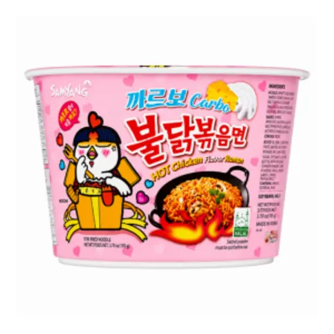 Samyang Carbonara Buldak Hot Chicken Flavour Ramen 105g