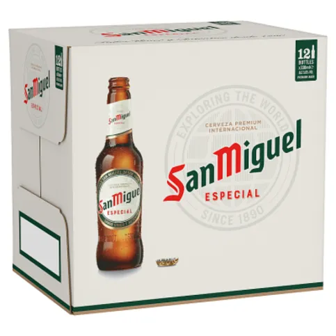 San Miguel Especial Premium Lager 12 x 330ml