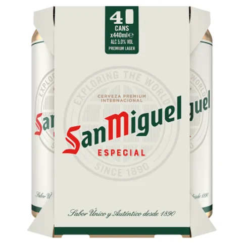 San Miguel Especial Premium Lager 4 x 440ml