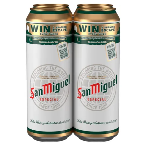 San Miguel Pint Cans 4 x 568ml