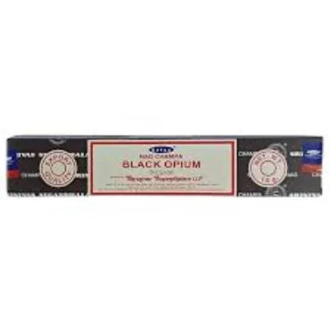 Satya Black Opium Incense - Air Freshner