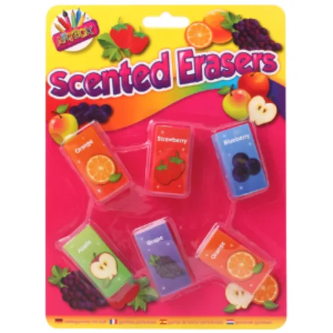 Artbox Scented Erasers 6 Pack