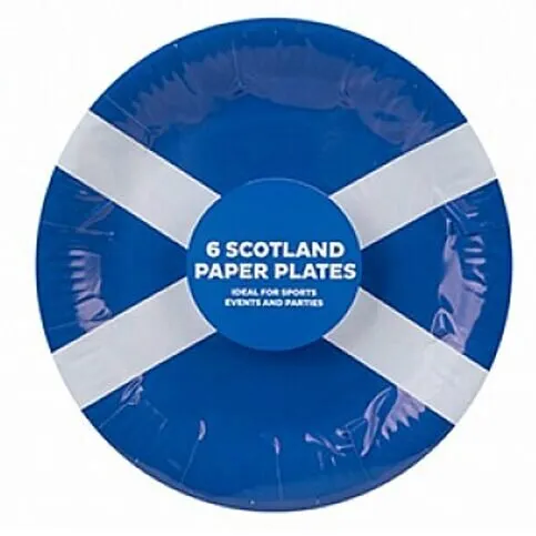Scotland 6 Paper Plates
