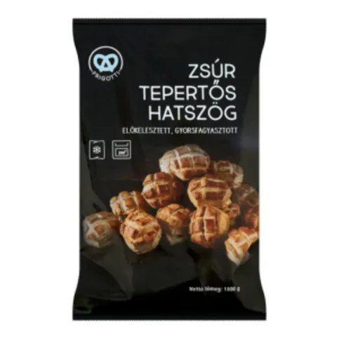 Frigotti Pre-fermented Quick-frozen Crumbly Dough Hexagons 1kg