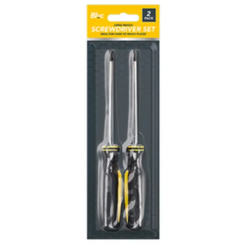 Long Reach Screwdriver Set 2 Pack