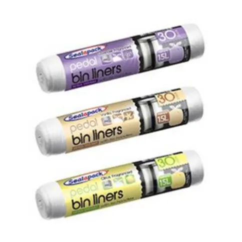 Sealapack Pedal Bin Liners Extra Strong 30 Pack
