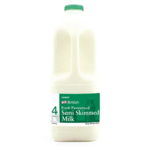 Semi-Skimmed Milk 2 Ltr (Green)