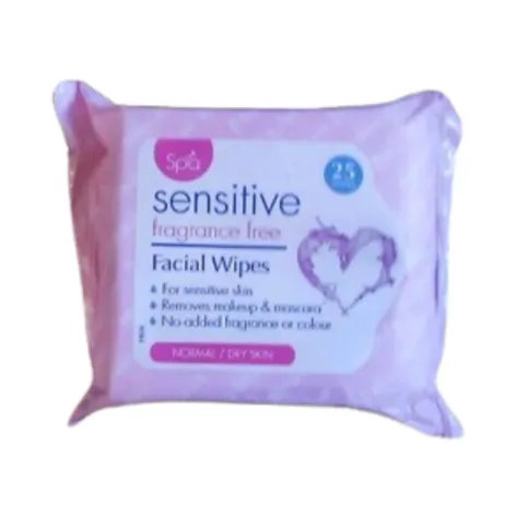 Spa Sensitive Facial Wipes