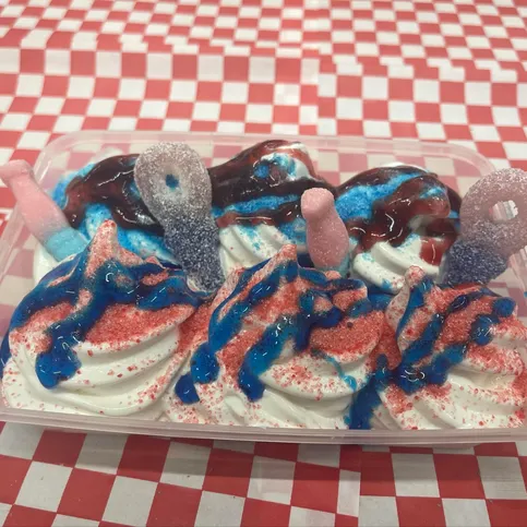 Sherbet Fizz Bomb Ice Cream Tray