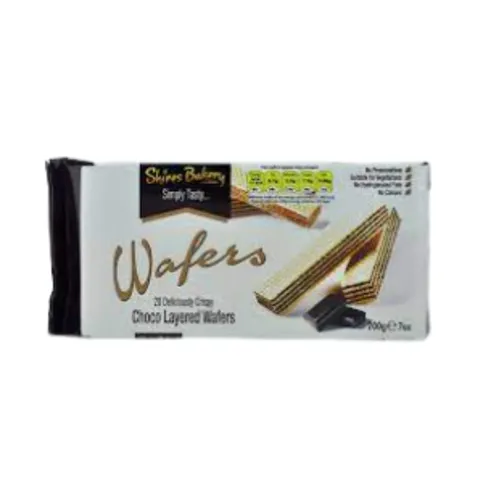 Shires Bakery 20 Chocolate Layered Wafers 200g