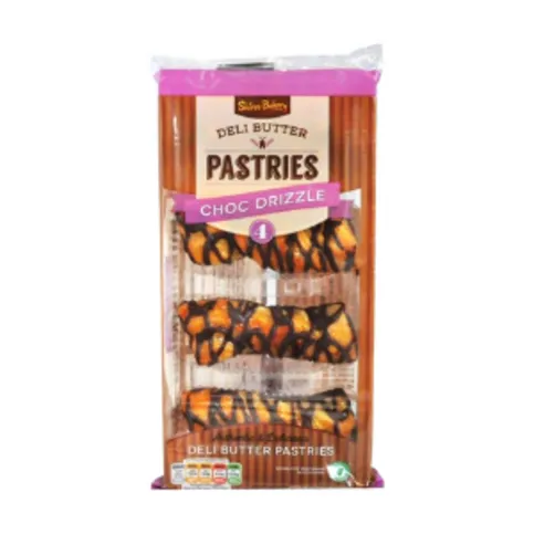 Shires Bakery Deli Butter Pastries Choc Drizzle 150g