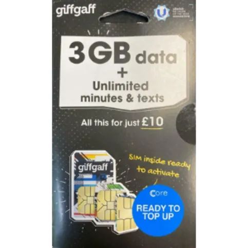 SIM CARD single