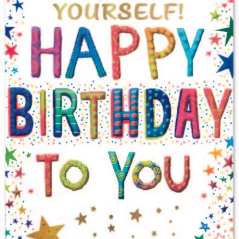 Simon Elvin Happy Birthday Card