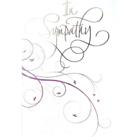 Simon Elvin In Sympathy Card