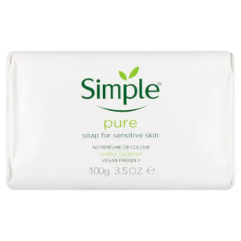 Simple Pure Soap for Sensitive Skin 100g