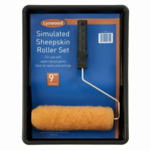 Simulated Sheepskin Rollers Set