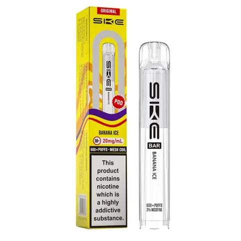 SKE Crystal 600 Prefilled Banana Ice Pod