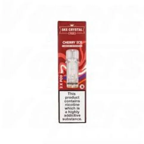 SKE Crystal Bar Refill Pod - Cherry Ice 20mg