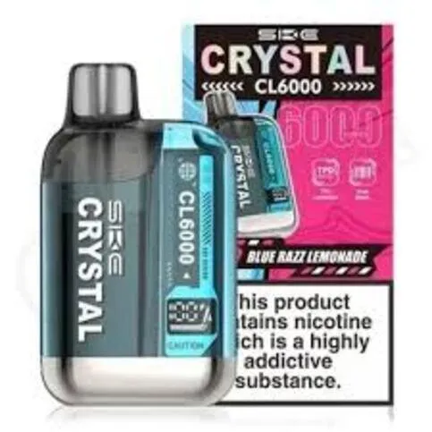 Crystal Cl6000 Blue Razz Lemonade 20mg