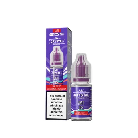 SKE Crystal Blue Fusion Nic Salt E-liquid 10ml