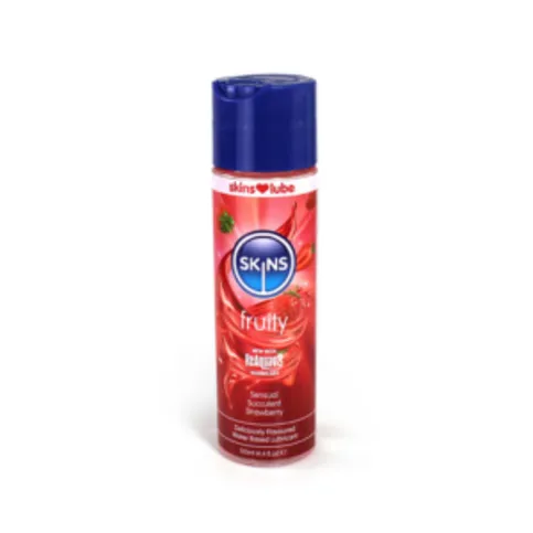 Skins Strawberry Water Based Lubricant 130ml