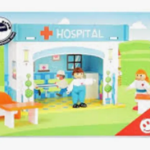 SMALL FOOT WOODEN PLAYHOUSE HOSPITAL EACH
