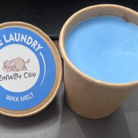 Smelly Coo Blue Laundry