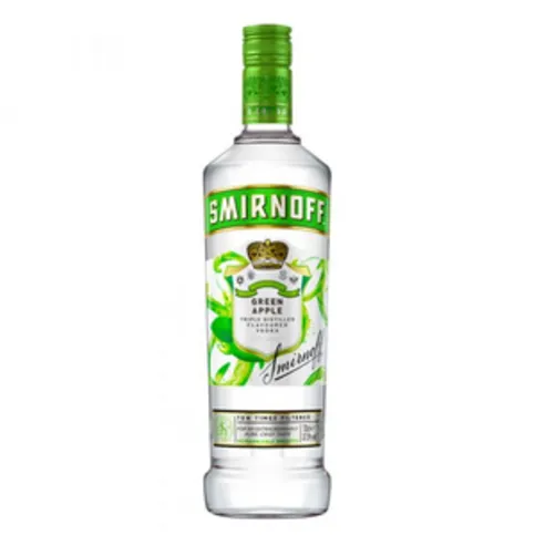 Smirnoff Green Apple Flavoured Vodka 70cl
