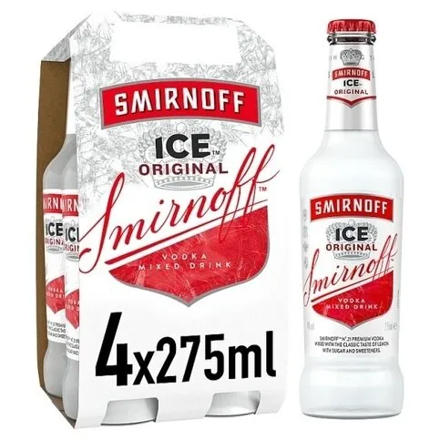 Smirnoff Ice 4x250m