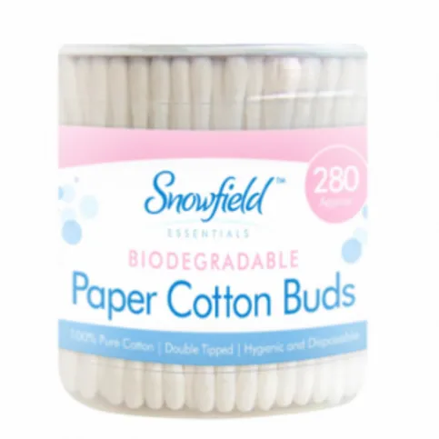 Snowfields Paper Cotton Buds 280 Pack