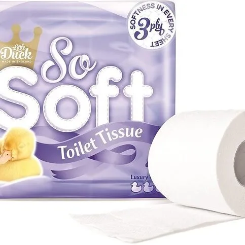 SOFTESSE TOILET ROLL WHITE 4 ROLL