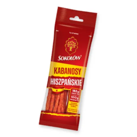 Sokolow Kabanosy Hiszpanskie 192g