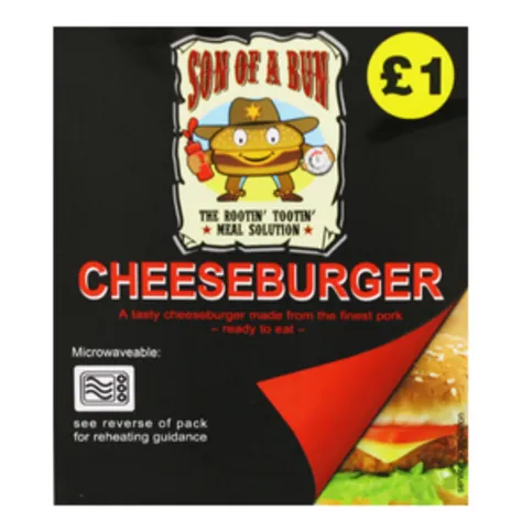 Son Of A Bun Cheeseburger 130g
