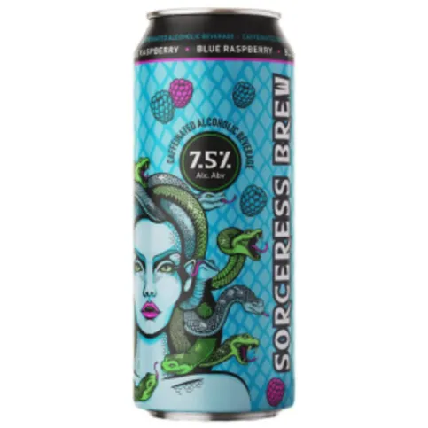Sorceress Brew Blue Raspberry 500ml