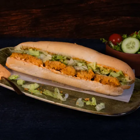 Southern Fried Chicken Baguette