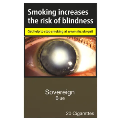 Sovereign Blue Kingsize 20S.
