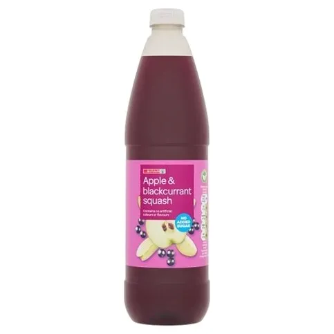 Spar Apple B/Curr Squash 1ltr