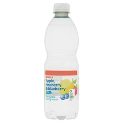 Spar Apple, Raspberry & Blueberry Flavoured Still Spring Water 500ml
