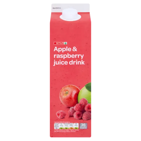 SPAR Apple & Raspberry Juice Drink 1ltr
