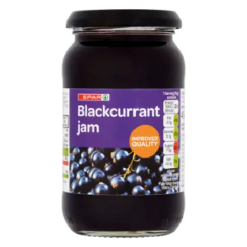 Spar Blackcurrant Jam 454g
