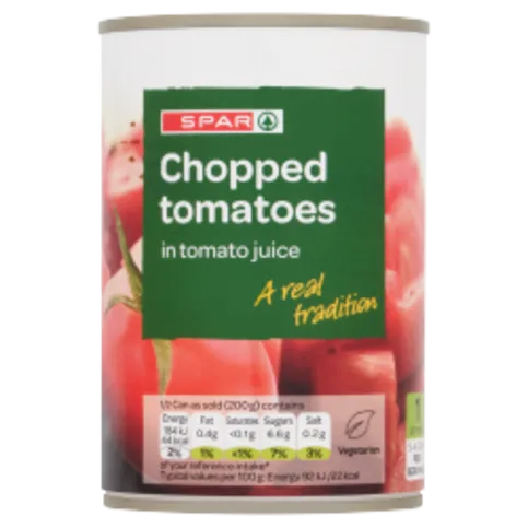 SPAR CHOPPED TOMATOES 400G