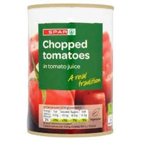 Spar Chopped Tomatoes 400g