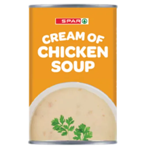 SPAR CREAM OF CHICKEN SOUP 400G